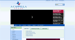 Desktop Screenshot of demo.acappellatexas.org